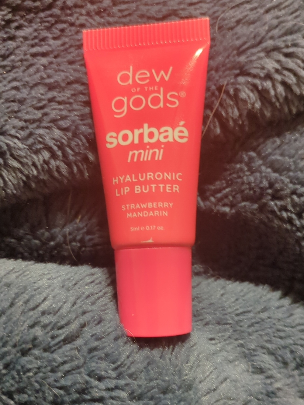Dew of the Gods Sorbae Mini Hyaluronic Lip Butter — Pink (Strawberry Mandarin)